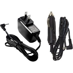 HQRP Kit Car Charger and AC Adapter Compatible with VXI Blue Parrott 203664 052030 502030 BlueParrott B250-XT, B250-XT+ Wireless Headset, Roadwarrior, Blue-Parrot PL602030