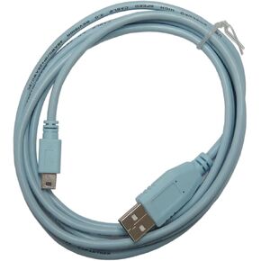 كابل وحدة تحكم USB لكابل وحدة تحكم جهاز التوجيه Cisco USB Mini-B لكتابة كابل وحدة تحكم USB صغير CAB-Console-USB 6 قدم in Kuwait