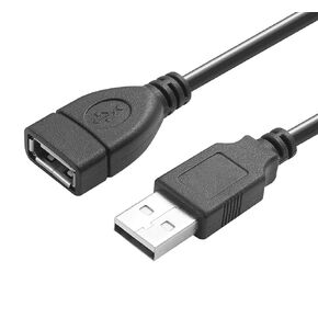 USB A Extension Cable Compatible for Pioneer DMH-1500NEX, MVH1400NEX,AVH-1400NEX,AVH-2400NEX,AVH-2500NEX,AVH-W4500NEX,AVH-W4400NEX,AVH-220EX,MVH-300EX Car Receiver