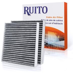 RUITO Premium Cabin Air Filter includes Activated Carbon, Replace RT182 CF11182, CP182, BE-182, Civic, Clarity, CR-V, CR-Z, Fit, HR-V, Insight, Odyssey, RDX, TLX