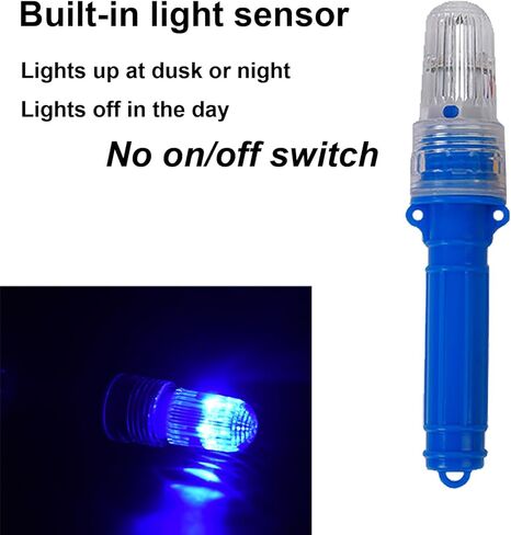 LED ستروب الصيد لجراد البحر أو شبكة صيد الأسماك البحرية LED وامض ضوء منارة ضوء العوامة إغراء ليلة الصيد ضوء الاستشعار شبكة تحذير منارة الضوء الأحمر in Kuwait