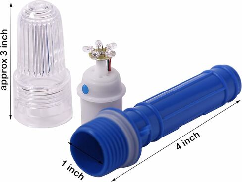 LED ستروب الصيد لجراد البحر أو شبكة صيد الأسماك البحرية LED وامض ضوء منارة ضوء العوامة إغراء ليلة الصيد ضوء الاستشعار شبكة تحذير منارة الضوء الأحمر in Kuwait