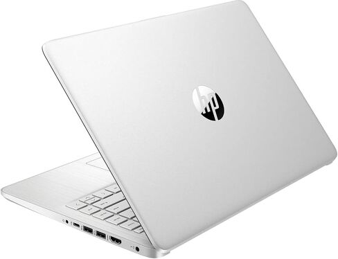 HP 14" Laptop Computer for Student - Windows 11 Pro, with 1Year Microsoft 365, Intel Quad-Core N4120, 16GB RAM, 384GB Storage (128GB eMMC+ 256GB microSD), Anti-Glare HD Display, Webcam, Silver Laptop in Saudi Arabia