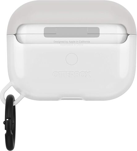 OtterBox for AirPods Pro (الجيل الأول 2019)، حافظة حماية أنيقة، سلسلة Ispra، شفاف/رمادي in Saudi Arabia