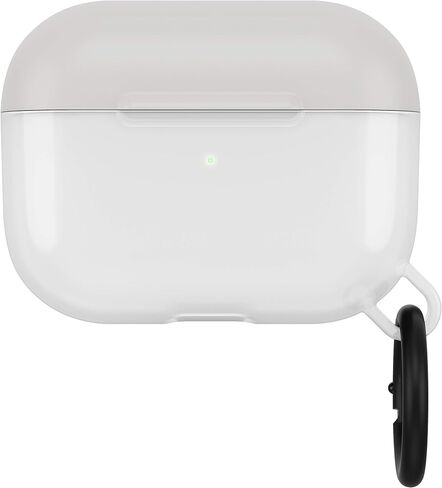 OtterBox for AirPods Pro (الجيل الأول 2019)، حافظة حماية أنيقة، سلسلة Ispra، شفاف/رمادي in Saudi Arabia