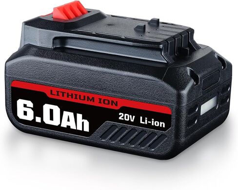 manufer 1pack 6.0ah 20v v20 بطاريات استبدال للحرفي 20v بطارية مع متوافق CMCB202 CMCB204 CMCB205 CMCB206 CMCB204-2 CMCB202-2 أدوات كهربائية لاسلكية in Saudi Arabia
