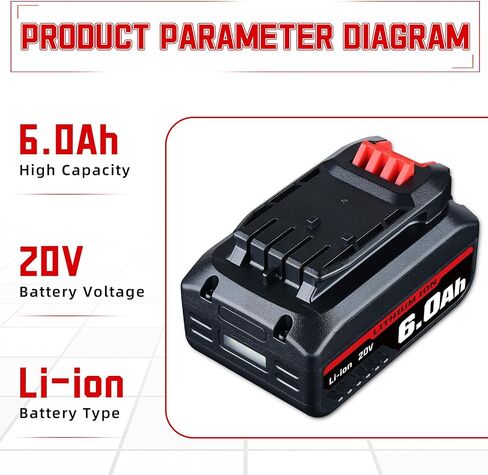 manufer 1pack 6.0ah 20v v20 بطاريات استبدال للحرفي 20v بطارية مع متوافق CMCB202 CMCB204 CMCB205 CMCB206 CMCB204-2 CMCB202-2 أدوات كهربائية لاسلكية in Saudi Arabia