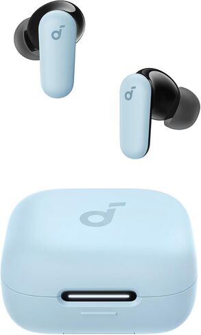 Soundcore P30i by Anker Noise Cancelling Earbuds, Strong and Smart Noise Cancelling, Powerful Bass, 45H Playtime, 2-in-1 Case and Phone Stand, IP54, Wireless Earbuds, Bluetooth 5.4 (White) in Saudi Arabia