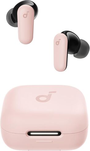 Soundcore P30i by Anker Noise Cancelling Earbuds, Strong and Smart Noise Cancelling, Powerful Bass, 45H Playtime, 2-in-1 Case and Phone Stand, IP54, Wireless Earbuds, Bluetooth 5.4 (White) in Saudi Arabia