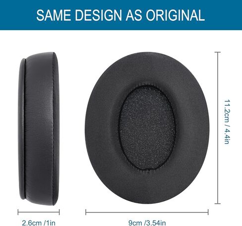 GVOEARS Ear Pads Replacement for HyperX Earpad Cushions Compatible with HyperX ON-Ear Headphones with Protein Leather Memory Foam in Kuwait