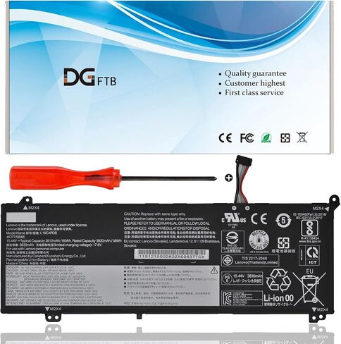 بطارية كمبيوتر محمول L19C4PDB لجهاز Lenovo ThinkBook 14 2021 14 G2 ITL are G3 ACL ITL G4 ABA IAP 14s Yoga ITL 15 G2 ITL are G3 ACL ITL G4 ABA IAP L19M4PDB 5B10Z21209 (15.44V 60Wh/3912mAh) in Saudi Arabia