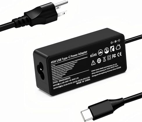 45 واط لشاحن الكمبيوتر المحمول USB C من سامسونج، شاحن Chromebook USB من النوع C لجهاز Samsung Plus Pro XE513C24 XE510C24 XE513C24-K01US BA44-00336A W030R003L Chromebook Plus V2 XE520QAB XE521QAB XE520QAB-K01US in Kuwait