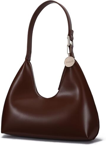 حقيبة كتف جولك للنساء، حقيبة يد جلدية صغيرة، حقيبة هوبو عصرية فريدة من نوعها بسحاب in Kuwait