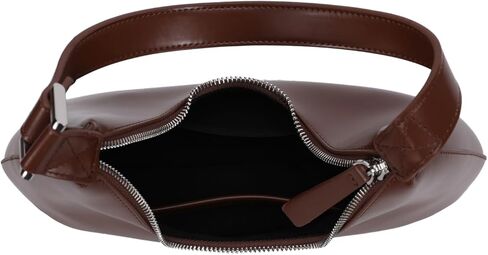 حقيبة كتف جولك للنساء، حقيبة يد جلدية صغيرة، حقيبة هوبو عصرية فريدة من نوعها بسحاب in Kuwait