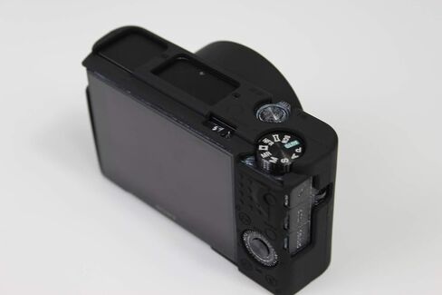 RX100 VII Case, BolinUS Fullbody Ultra-Thin Lightweight Rubber Soft Silicone Housing Case Bag Cover for Sony Cyber-Shot RX100 VII (Black) in Saudi Arabia