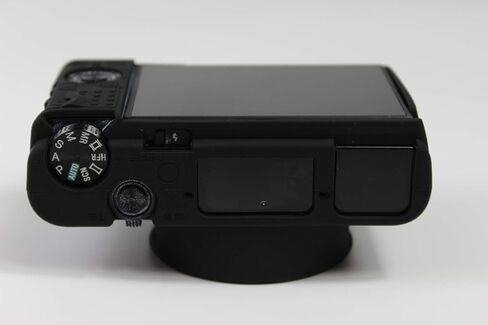 RX100 VII Case, BolinUS Fullbody Ultra-Thin Lightweight Rubber Soft Silicone Housing Case Bag Cover for Sony Cyber-Shot RX100 VII (Black) in Saudi Arabia