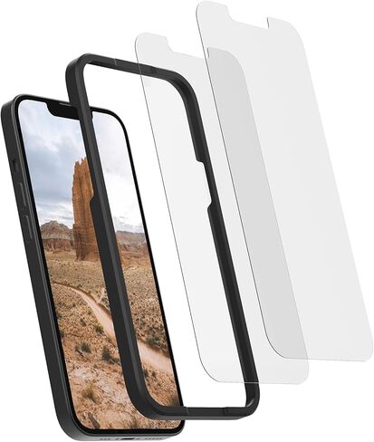 Rokform - iPhone 15 Pro Max Screen Protector, Active Touch, Shatter Proof, High Definition, Case Friendly, Tempered Glass iPhone Screen Protector 2 Pack (Clear) in Kuwait