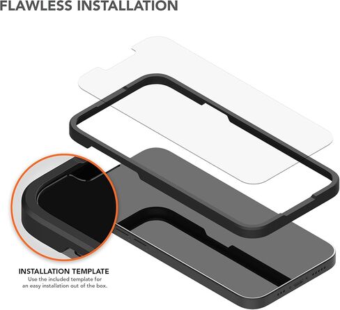 Rokform - iPhone 15 Pro Max Screen Protector, Active Touch, Shatter Proof, High Definition, Case Friendly, Tempered Glass iPhone Screen Protector 2 Pack (Clear) in Kuwait