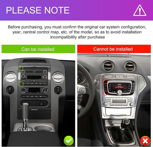 راديو لسيارة Ford F150 F250 F350 Fusion Edge Explorer Taurus Freestar Rimoody Android 13 ستيريو سيارة 7 بوصات تدعم شاشة اللمس نظام تحديد المواقع والملاحة WIFI وبلوتوث FM/RDS راديو EQ 3USB شاشة مقسمة + كاميرا احتياطية in Saudi Arabia