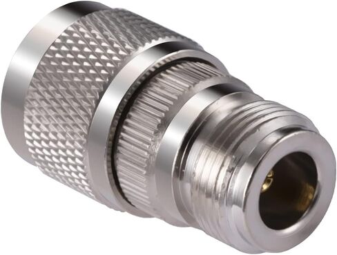 2PCS N Female Bulkhead Connector Adapter N Type Female to N Type Female Bulkhead Coax Cable Adapter 50 Ohm for CB Radio WiFi Antenna in Kuwait