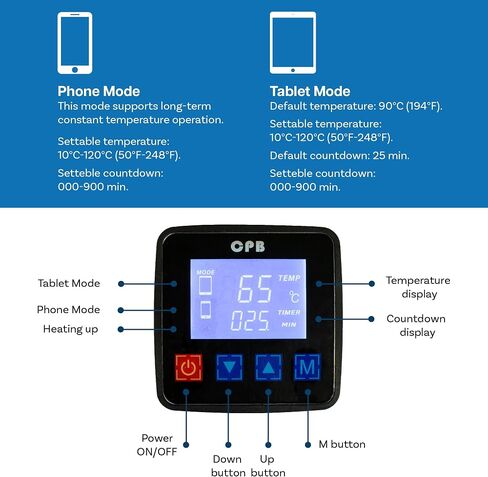 MMOBIEL LCD Screen Heating Pad Smartphone and Tablet - LCD Screen Separator Plate - 12 x 7 x 0.3 inch in Saudi Arabia