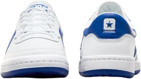 Converse Fastbreak Pro Leather Low (أبيض أسود) - A10201C (أبيض/أزرق/أبيض، نظام مقاسات الأحذية الأمريكية، للبالغين، للرجال، رقمي، متوسط، 9.5) in Kuwait