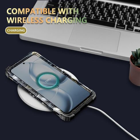 حافظة Rancase لهاتف Galaxy S21 FE 5G، حماية شديدة التحمل من ثلاث طبقات من البلاستيك الصلب + حافظة واقية من مطاط السيليكون الناعم لهاتف Samsung Galaxy S21 FE 5G، أرجواني in Saudi Arabia