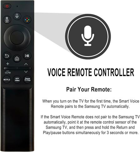 Allimity BN59-01363M BN5901363M Voice Remote Replacement for Samsung TV AU8000 UN43AU8000 UN50AU8000 UN55AU8000 UN65AU8000 UN75AU8000 UN85AU8000 AU7980 UN85AU7980 UN85AU7980F UN85AU7980FXZA in Saudi Arabia