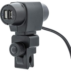 Trucker Tough Three Port Power Rack Accessory for Gear Rack - 3 Port Power Outlet with 2 USB Ports and a 12v Auxiliary Port, 9 Foot Power Cord, Micro USB Cable & Mini USB Cable Included TT2-861-2