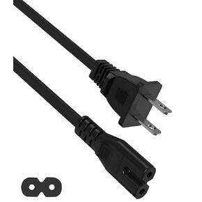 AC Power Cord for Xbox One S,Xbox One X,Xbox Series X/S,for Sony PS5/PS4/PS4 Slim/PS3 Slim/PS3 Super Slim,PlayStation 5/4 Slim/3 Slim Power Supply Cable Replacement 3 Feet