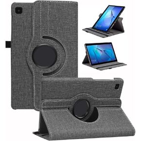 Rotating Case for Samsung Galaxy Tab A7 Lite 8.7 Inch 2021(SM-T220/T225/T227) - 360 Degree Rotating Multi-Angle Viewing Folio Stand Case for Galaxy Tab A7 Lite 8.7" 2021 (Purple Marble)