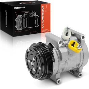 A-Premium Air Conditioner AC Compressor with Clutch Compatible with Chevrolet Spark 1.2L 2011-2015