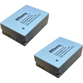 2X Compatible NB-10L Ultra High Capacity 1300mAh Li-ion Battery for Canon PowerShot SX50 HS, Powershot SX40 HS, PowerShot G1X, Powershot G16, Powershot G15 (Canon NB-10L Replacement) (PACK Of 2)