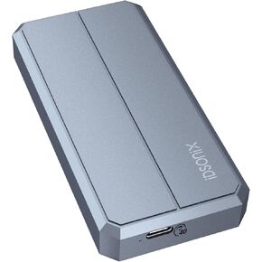 iDsonix 40Gbps M.2 Nvme ssd Enclosure, Aluminum Nvme Enclosure Triple Cooling Support Auto Sleep ssd 2280 M-Key with 2 in 1 USB 4.0 Cable, Compatible with Thunderbolt 3/4 USB 3.2/3.1/3.0/Type c