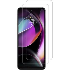 VIESUP for Moto G 5G 2022 Screen Protector, [2 Pack] 9H Hardness Clear Screen Tempered Glass for Motorola Moto G 5G 2022, 9H Hardness Anti-Scratch Easy Install - Clear