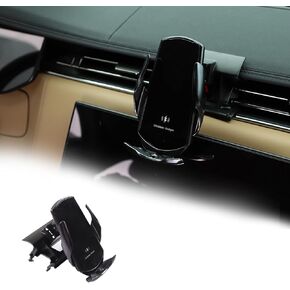 Car Phone Holder Mount Phone Mount Compatible with Land Rover Range Rover Sport/Vogue 2023 2024,Central Control Air Outlet Mobile Phone Bracket (Style D)