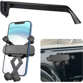 Car Phone Holder for Toyota Highlander 2020-2024 Limited Platinum 12.3 inch touchscreen Auto Accessories Navigation Screen Bracket Interior Decoration Cell Phone Mount （Not Fit Grand Highlander