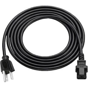 Power Cord Replacement for LifeSpan TR1200i TR2000e TR3000i TR3000e TR4000i Folding Treadmill TR1200-DT3 TR800-DT5 Under Desk Treadmill 3 Prong 8.2ft AC Power Cord Cable