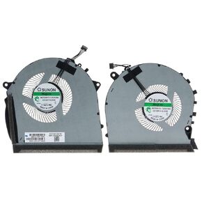 Replacement CPU+GPU Cooling Fan for HP OMEN 17-CB 17-CB0030NR 17-CB0070NR 17T-CB0000 RTX2060 DC 12V L57367-001 L62864-001 MG75091V1-1C010-S9A MG75091V1-1C020-S9A