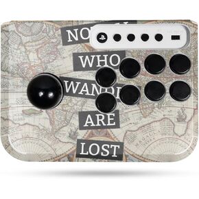 Gaming Skin Compatible with Hori Fighting Stick Mini (PS5, PS4, PC) - Western Horses - Premium 3M Vinyl Protective Wrap Decal Cover - Easy to Apply | Crafted in The USA by MightySkins