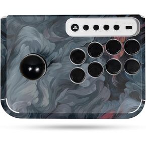Gaming Skin Compatible with Hori Fighting Stick Mini (PS5, PS4, PC) - Storm Cloud - Premium 3M Vinyl Protective Wrap Decal Cover - Easy to Apply | Crafted in The USA by MightySkins