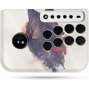 Carbon Fiber Gaming Skin Compatible with Hori Fighting Stick Mini (PS5, PS4, PC) - Character Swap - Premium 3M Vinyl Protective Wrap Decal Cover - Easy to Apply | Crafted in The USA by MightySkins