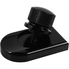 Chrome Seat Bolt Nut Tab Screw Mount for Harley Touring Sportster Softail Dyna - Premium Billet Aluminum, Easy Installation, Motorcycle Seat Fastener - 1996-2023 Models