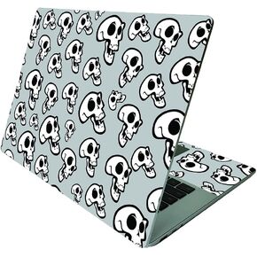 MightySkins Skin Compatible With Microsoft Surface Laptop 4 15" - Nighttime Skulls | Protective, Durable, and Unique Vinyl Decal wrap cover | Easy To Apply, Remove, and Change Styles | Made in the USA