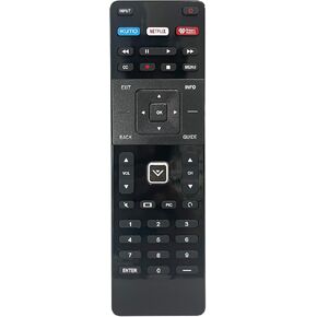 RIVIERA Replacement Universal Remote Control for Almost All Vizio Smart LED/LCD TVs XRT-122 with Netflix, XUMO, iHeart Radio Apps Buttons