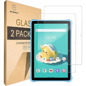 Mr.Shield [2-PACK] Screen Protector For Blackview Tab A7 Kids 10.1 [Tempered Glass] [Japan Glass with 9H Hardness] Screen Protector