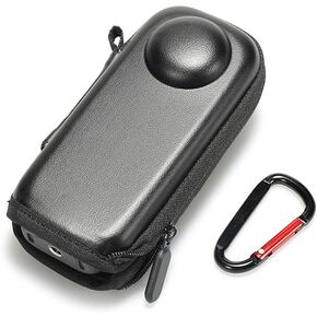 Mini Storage Bag Case for Insta360 X4 Degree Action Camera, Bottom Opening Design Connectable to Selfie Stick Tripod，Small Carring Case Accessories for Insta 360 X4