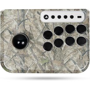Glossy Glitter Gaming Skin Compatible with Hori Fighting Stick Mini (PS5, PS4, PC) - HTC Fall - Premium 3M Vinyl Protective Wrap Decal Cover - Easy to Apply | Crafted in The USA by MightySkins