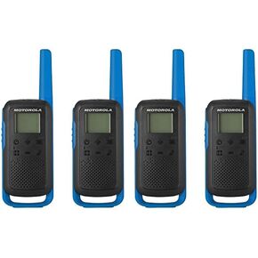 Motorola Solutions, Portable FRS, T275, Talkabout, Two-Way Radios, Rechargeable, 22 Channel, 25 Miles, Orange W/Black, 2 Pack