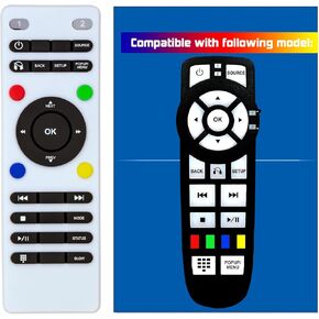 Replacement Remote Control for 2014 2015 2016 2017 2018 2019 2020 Dodge Durango DVD UConnect BluRay Systems
